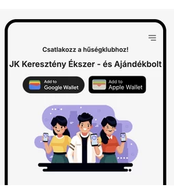 Törzsvásárlói Program BONUS QR - JK hűségklubkártya