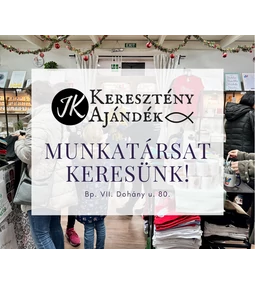 Munkatársunkat keressük :) ( 2024. aug. )