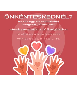 Önkénteseket keresünk