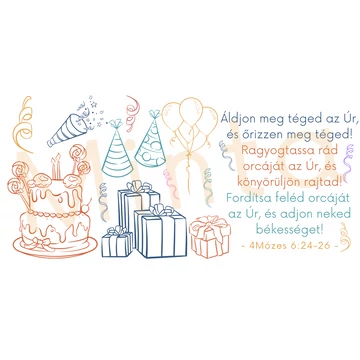 Ároni áldás: Áldjon meg téged az Úr, és őrizzen meg téged! - igés, keresztény feliratos, kerámia bögre 330 ml VILÁGOSKÉK