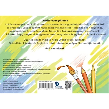 Jézus nyomában - Evangéliumi színező – Lukács