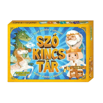Szókincstár - történetmesélő társasjáték ( 5-99 éves korig )