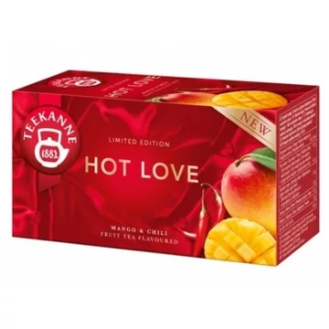 Teekanne Hot Love gyümölcstea 20x2,5 g chili és mangó ízű