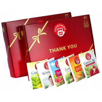 TEEKANNE THANK YOU Collection Box teaválogatás - gluténmentes, vegán, 6 x 5 db filter