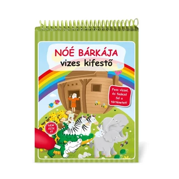 Noé bárkája - vizes kifestő ( Vízzel újratölthető tollal egy csomagban! )