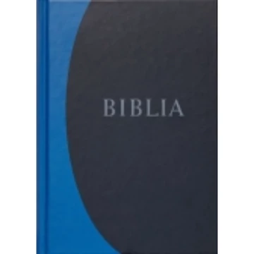 Biblia, revideált új fordítás, NAGY méretű, keménytáblás (RÚF) sötétkék + videó bemutató
