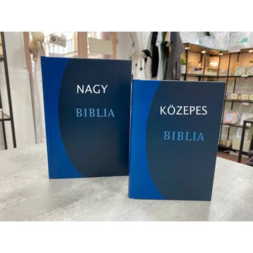 Biblia (RÚF 2014), KÖZÉPméret, kemény táblás (kék)