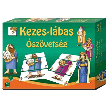 Kezes-lábas Ószövetség - bibliai társasjáték óvodás kortól, 5-10 éveseknek