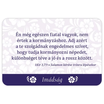 Hozzád kiáltok, Uram! - 54 hálaadás, dicséret, könyörgés, bűnvallás, fohász kártyacsomag