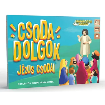 Csodadolgok – Jézus csodái - böngészős bibliai társasjáték, 4 éves kortól