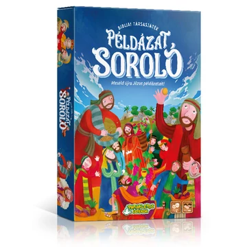 Példázat soroló - társasjáték, keresztény, igés, családi, történetmesélő és memóriafejlesztő társasjáték, 7-99 éves korig