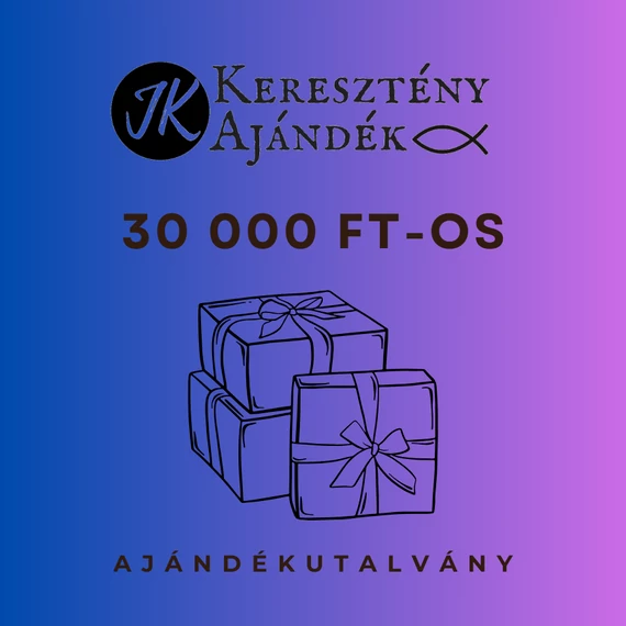 Ajándékutalvány 30 000 ft értékben