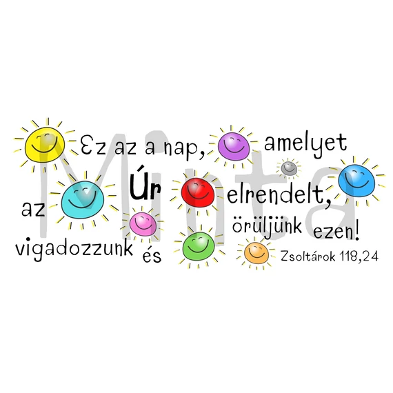 Ez az a nap, amelyet az Úr elrendelt - igés, keresztény feliratos, kerámia bögre 330 ml TÜRKIZ