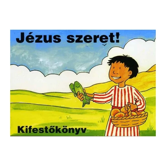 Kifestőkönyv Jézus szeret! - kifestőkönyvek