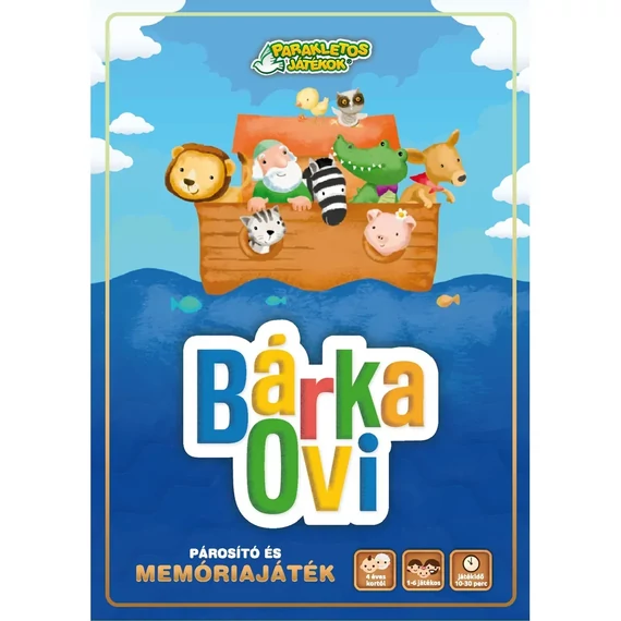Bárka ovi - párosító és memóriajáték (4 éves kortól )