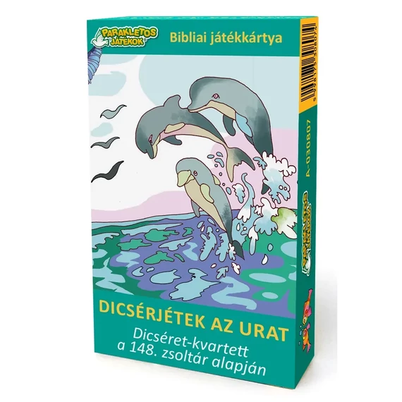 Dicsérjétek az Urat - dicséret kvartett a 148. zsoltár alapján  - kártyajáték, 7 éves kortól