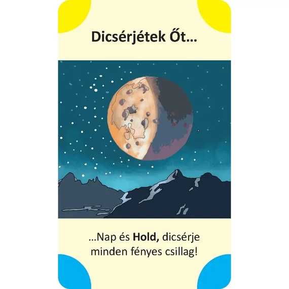 Dicsérjétek az Urat - dicséret kvartett a 148. zsoltár alapján  - kártyajáték, 7 éves kortól