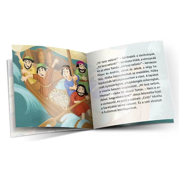 Csodadolgok könyvek: Tóparti mesék - böngészős bibliai történetek ( kis füzetke )