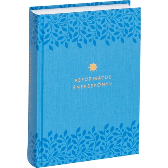 Református énekeskönyv, középméret (világoskék, mintás)