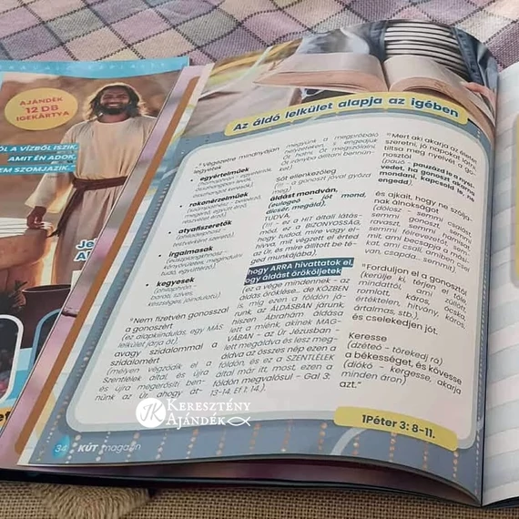 KÚT Magazin - Kérsz egy kortyot? keresztény útravaló táplálék 2025. 1. szám ( 60 oldalas nyomtatott magazin )