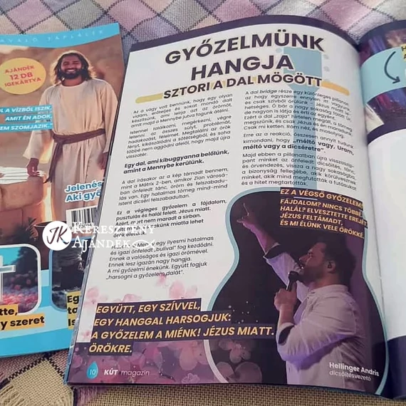 KÚT Magazin - Kérsz egy kortyot? keresztény útravaló táplálék 2025. 1. szám ( 60 oldalas nyomtatott magazin )