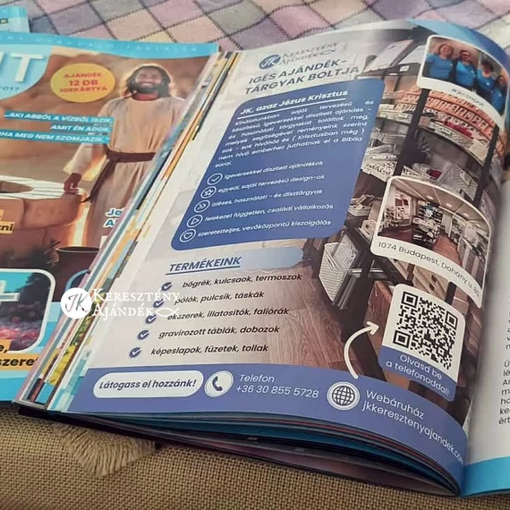 KÚT Magazin - Kérsz egy kortyot? keresztény útravaló táplálék 2025. 1. szám ( 60 oldalas nyomtatott magazin )