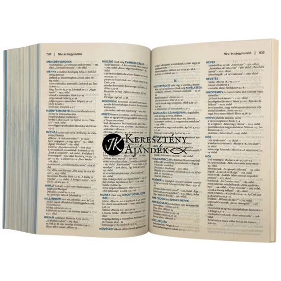 Magyarázatos Biblia - (ÚjKároli fordítás ) puhaborítós
