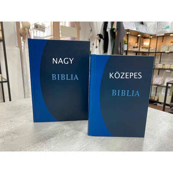 Biblia (RÚF 2014), KÖZÉPméret, kemény táblás (kék)