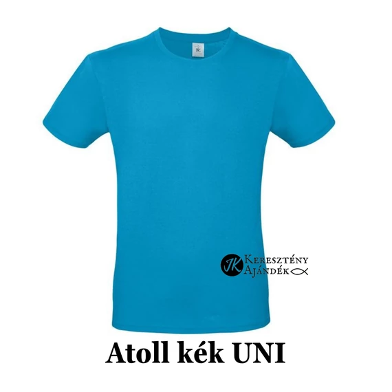 ATOLL KÉK Unisex ÜRES póló - egyedi póló rendeléshez, válassz hozzá MINTÁT is! ( többféle színben / méretben ) 2XL méret
