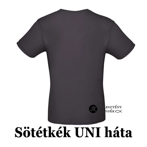 SÖTÉTKÉK Unisex ÜRES póló - egyedi póló rendeléshez, válassz hozzá MINTÁT is! ( többféle színben / méretben ) 2XL méret