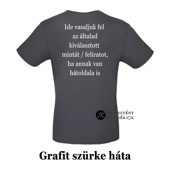 GRAFITSZÜRKE Unisex ÜRES póló - egyedi póló rendeléshez, válassz hozzá MINTÁT is! ( többféle színben / méretben ) 2XL méret