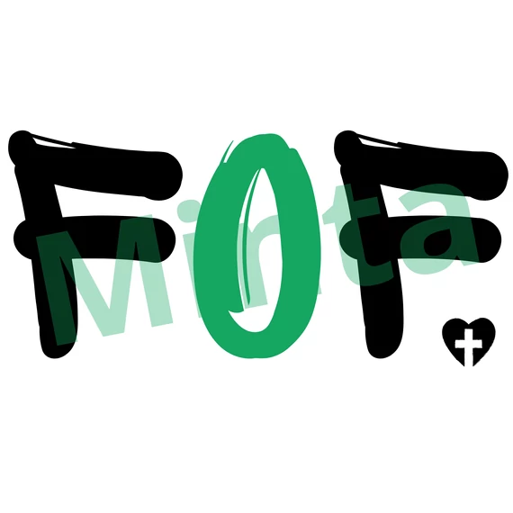Faith Over Fear ( FOF ) - egyedi kétoldalas póló rendelésre - keresztény MINTA + válassz hozzá PÓLÓ MÉRETET is! ( többféle színben ) 