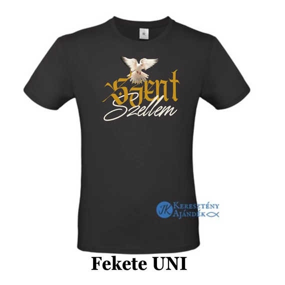 Szent Szellem - egyedi póló rendelésre - keresztény MINTA + válassz hozzá PÓLÓ MÉRETET is! ( többféle színben ) 