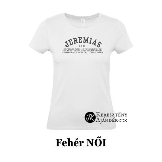 Választott bibliai igevers ( IGEHELY + kiírt ige ) - egyedi póló rendelésre - keresztény MINTA + válassz hozzá PÓLÓ MÉRETET is! ( többféle színben ) 