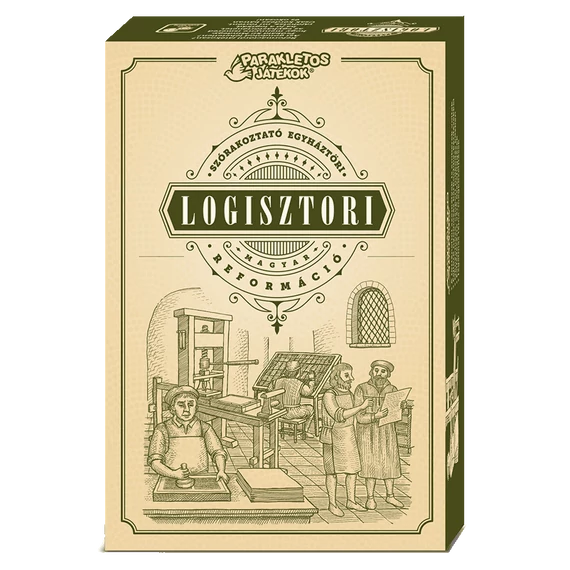 Logisztori – Reformáció 2. rész - nyomozós játék 14 éves kortól (magyar reformáció )