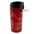 Bibliai megerősítések - 330 ml - es, gravírozott, igés, keresztény feliratos, duplafalú réz vákuumszigetelt termoszpohár, PIROS