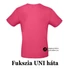 FUKSZIA Unisex ÜRES póló - egyedi póló rendeléshez, válassz hozzá MINTÁT is! ( többféle színben / méretben ) L méret
