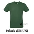 PALACKZÖLD Unisex ÜRES póló - egyedi póló rendeléshez, válassz hozzá MINTÁT is! ( többféle színben / méretben ) 2XL méret
