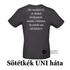 SÖTÉTKÉK Unisex ÜRES póló - egyedi póló rendeléshez, válassz hozzá MINTÁT is! ( többféle színben / méretben ) 2XL méret