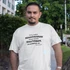 Mindenre van erőm Krisztusban, PEDAGÓGUS verzió - igés, mintás, keresztény feliratos, kereknyakú férfi / unisex póló, NAGY MÉRETEK - 3XL FEHÉR