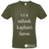Even when I am grumpy, I 'm still BLESSED - mintás, keresztény feliratos, női póló, KHAKI színben UNISEX 2XL méretben ( PLUS SIZE )