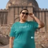 Chosen - not forsaken - igés, mintás, keresztény feliratos, kereknyakú női póló, TÜRKIZ színben XS - 2XL méretben ( XS )