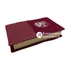 I'm talking to God - bibliaborító textil anyagból EFO / RÚF méretre BURGUNDI BORDO PÖTTYÖS