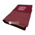 Faith opens doors - bibliaborító textil anyagból EFO / RÚF méretre BURGUNDI BORDO PÖTTYÖS