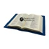 I'm talking to God - bibliaborító textil anyagból EFO / RÚF méretre FARMERKÉK PÖTTYÖS