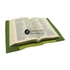 Faith opens doors - bibliaborító textil anyagból EFO / RÚF méretre VILÁGOS-SÖTÉTZÖLD PÖTTYÖS