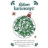 Áldott karácsonyt! - karácsonyi színezős kártyák - 16 különböző igés üdvözlőlap