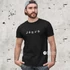 Jézus - igés, keresztény feliratos, kereknyakú, férfi / unisex póló, á la Friends aka Jóbarátok - FEKETE színben S - 2XL méretben ( S )