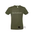 Jézus - Kávé - Amen - igés, mintás, keresztény feliratos, kereknyakú férfi / unisex póló, KHAKI S - 2XL méretben ( S )