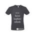 Az Úr az én pásztorom 23.Zsoltár - igés, mintás, keresztény feliratos, kereknyakú férfi / unisex póló, SZÜRKE S - 2XL ( S )
